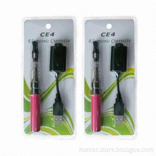 EGOCE4/5/6 E-cigarettes in Blister, with 650/900/1,100mAh Battery Capacity